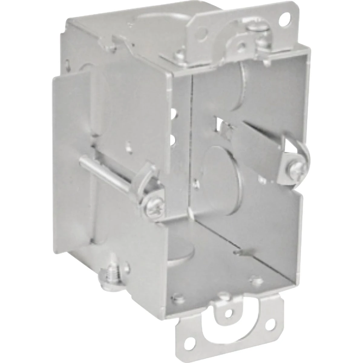 1-gang Steel Welded Switch Wall Box - Ul Listed, Gangable, 14 Cu. In.