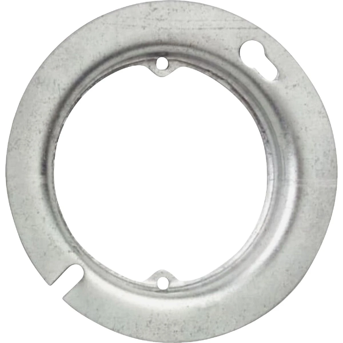 5/8 In. X 4 In. Open Round Steel Raised Cover For Electrical Applications