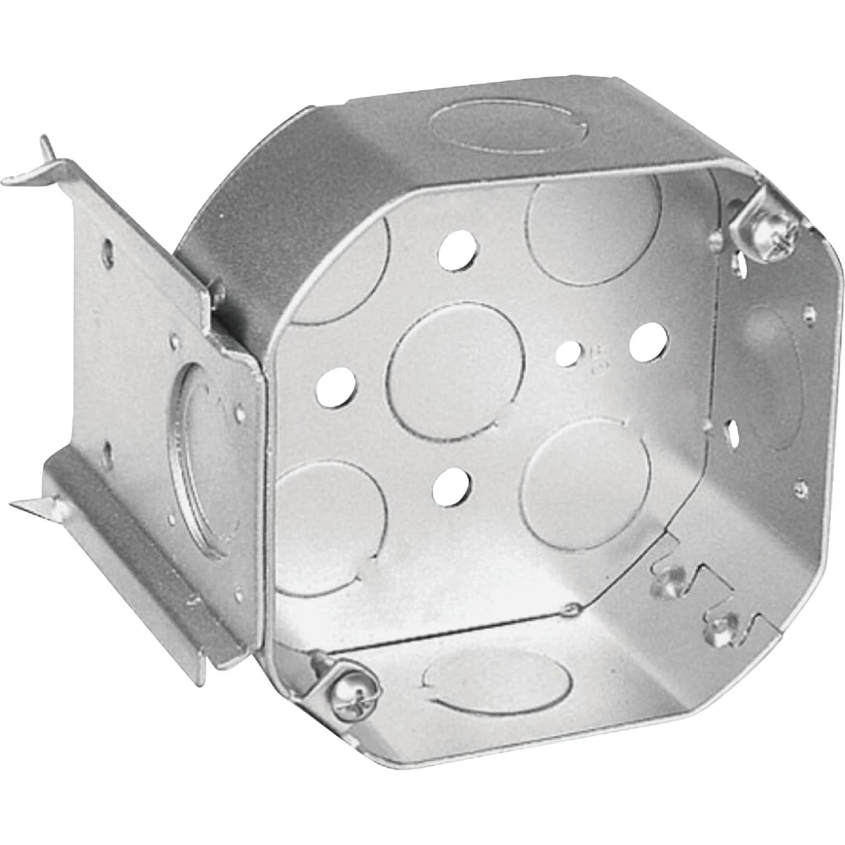Bracket Mount 4 Inch X 4 Inch Octagon Box For Lighting And Outlets
