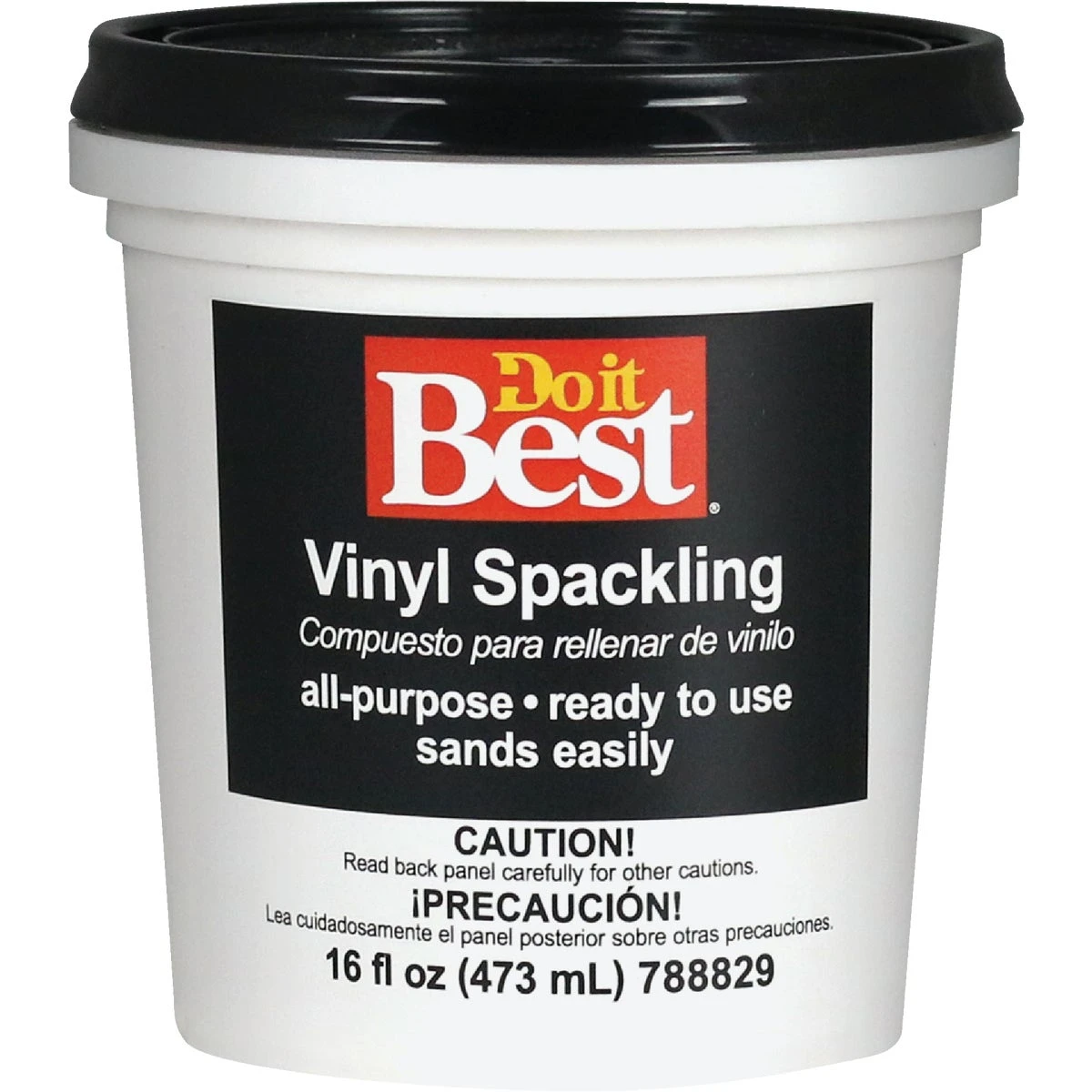 1 Pint General Purpose Vinyl Spackling Paste For Patching And Repair