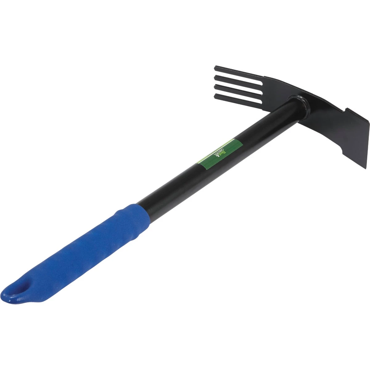 14 Inch Cultivating Hand Weeder Mattock With Steel Head And Rubber Grip