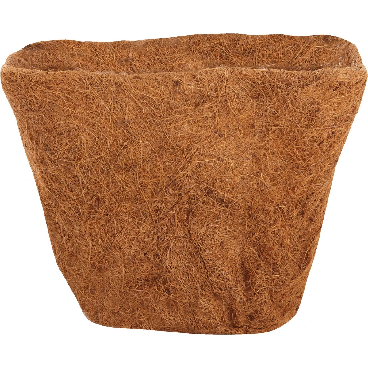 14 In. W. X 14 In. L. X 12 In. D. Coconut Fiber Square Plant Liner