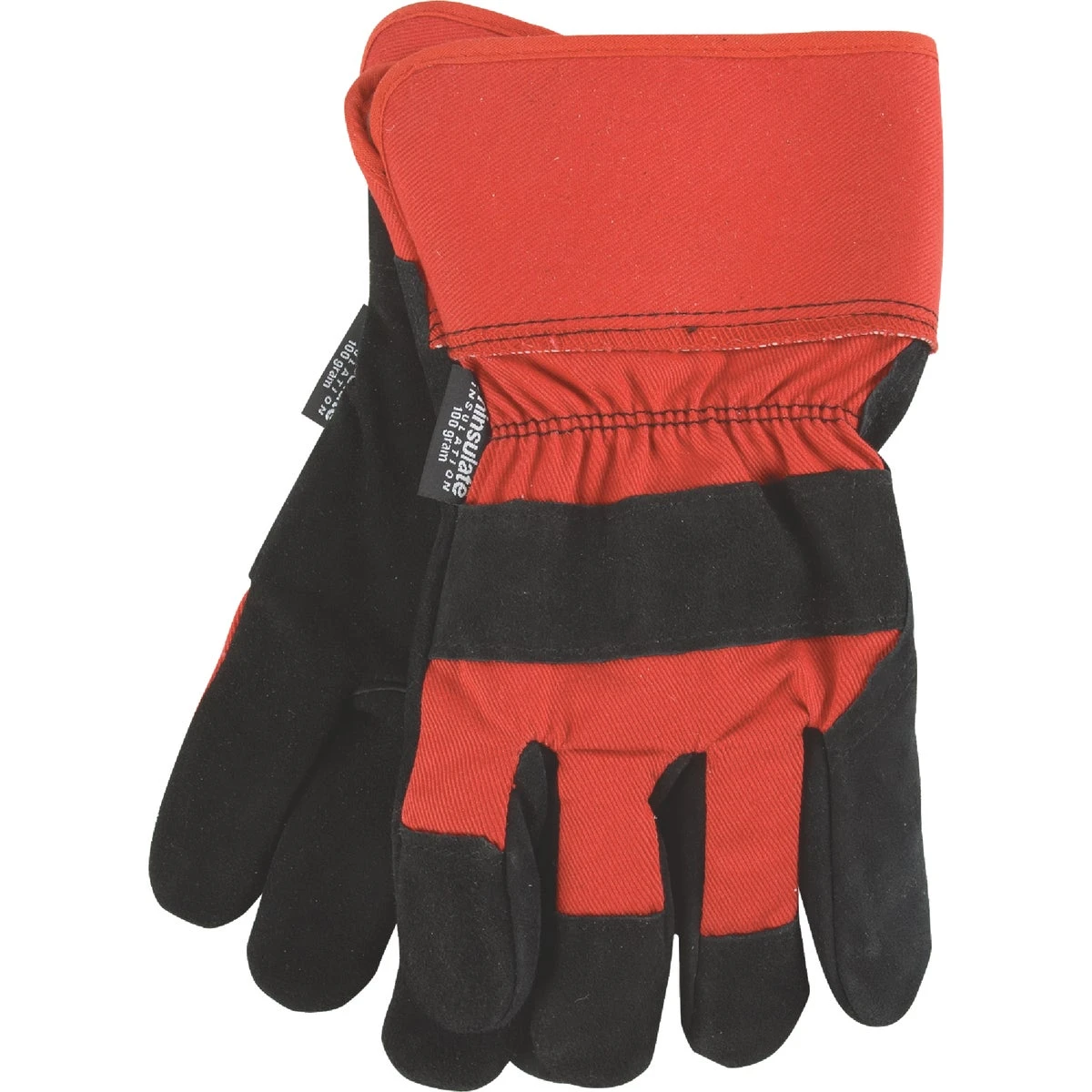 Men's Xl Leather Winter Work Glove With Thinsulate Lining