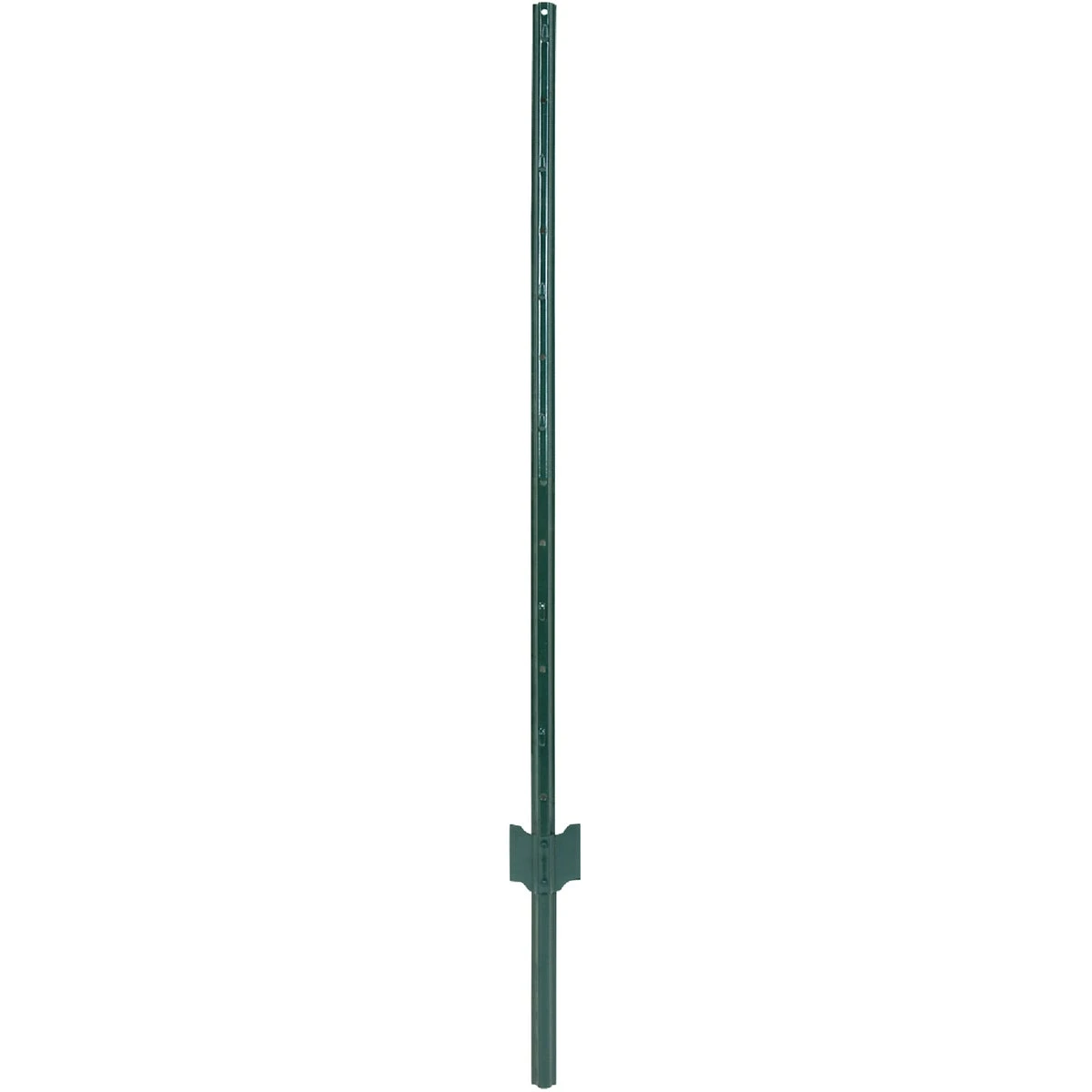 Light-duty 4 Ft. 14 Ga. U-post With Powder-coated Green Finish