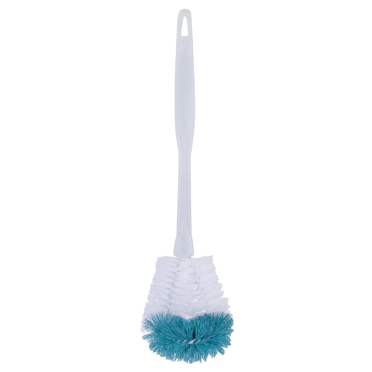 17.5 Inch Polypropylene Bristle Toilet Bowl Brush With Contoured Handle