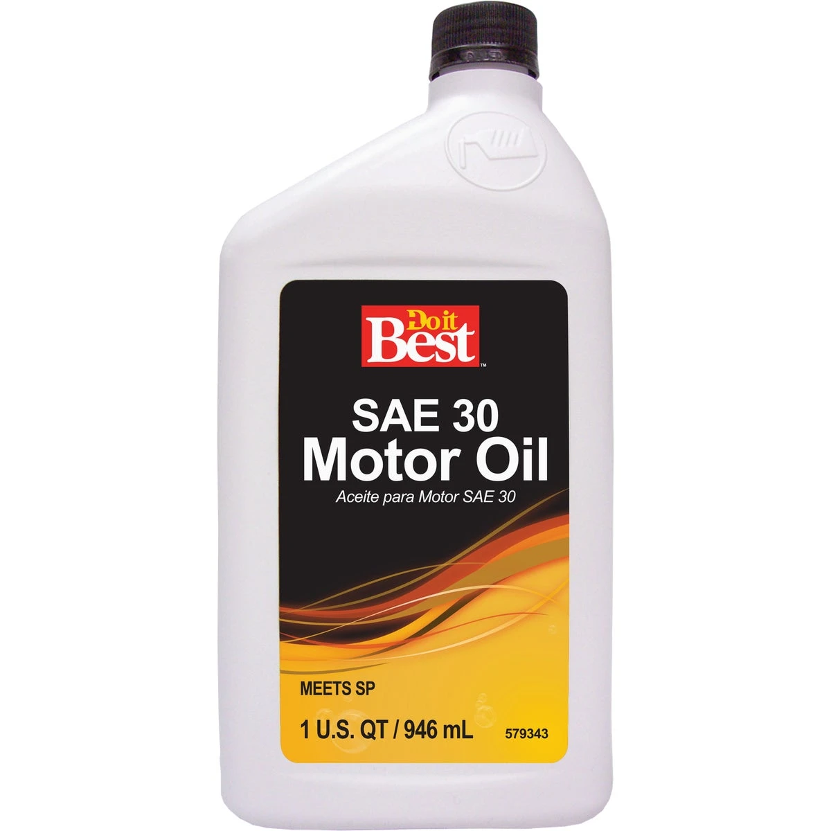 Sae 30w High Detergent Motor Oil, 1 Quart Bottle