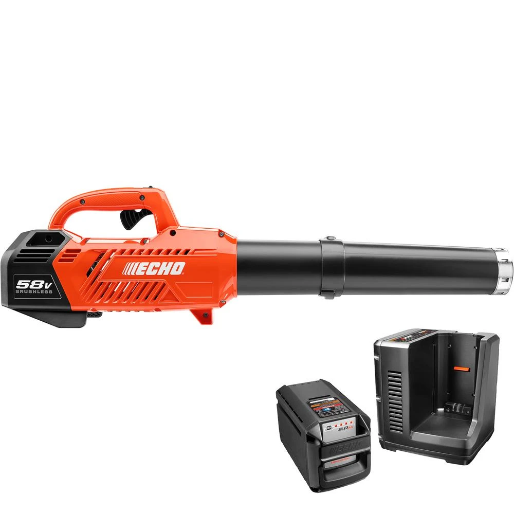 145 Mph 550 Cfm Variable-speed Turbo 58-volt Brushless Lithium-ion Cordless Blower With Battery And Charger