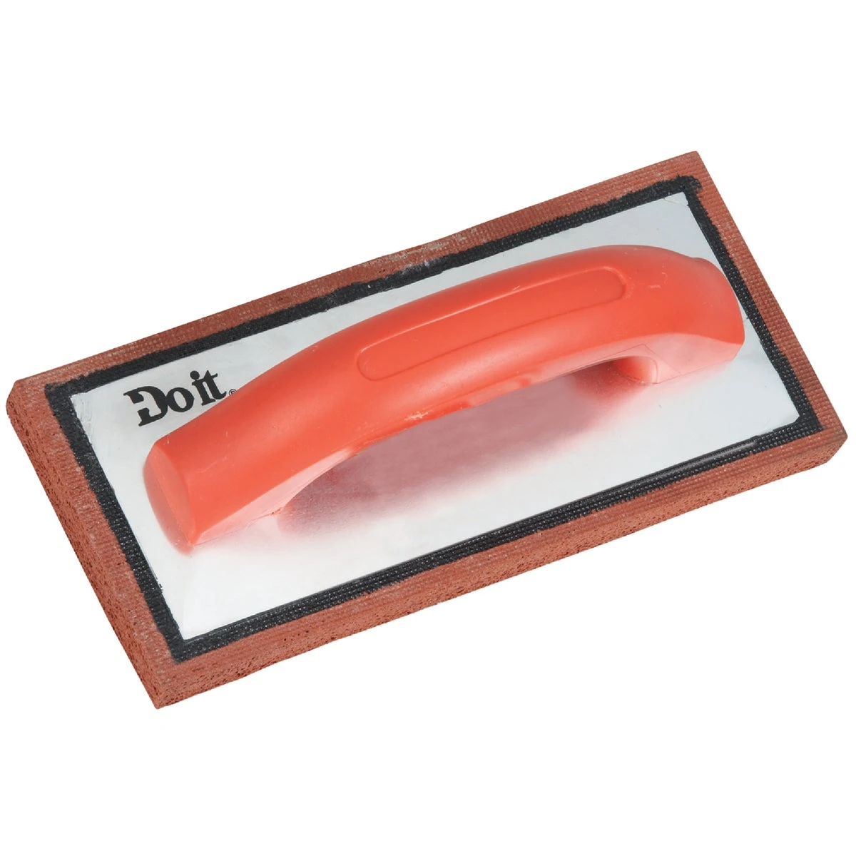 Coarse Rubber Float With Tempered Steel Block And Plastic Handle