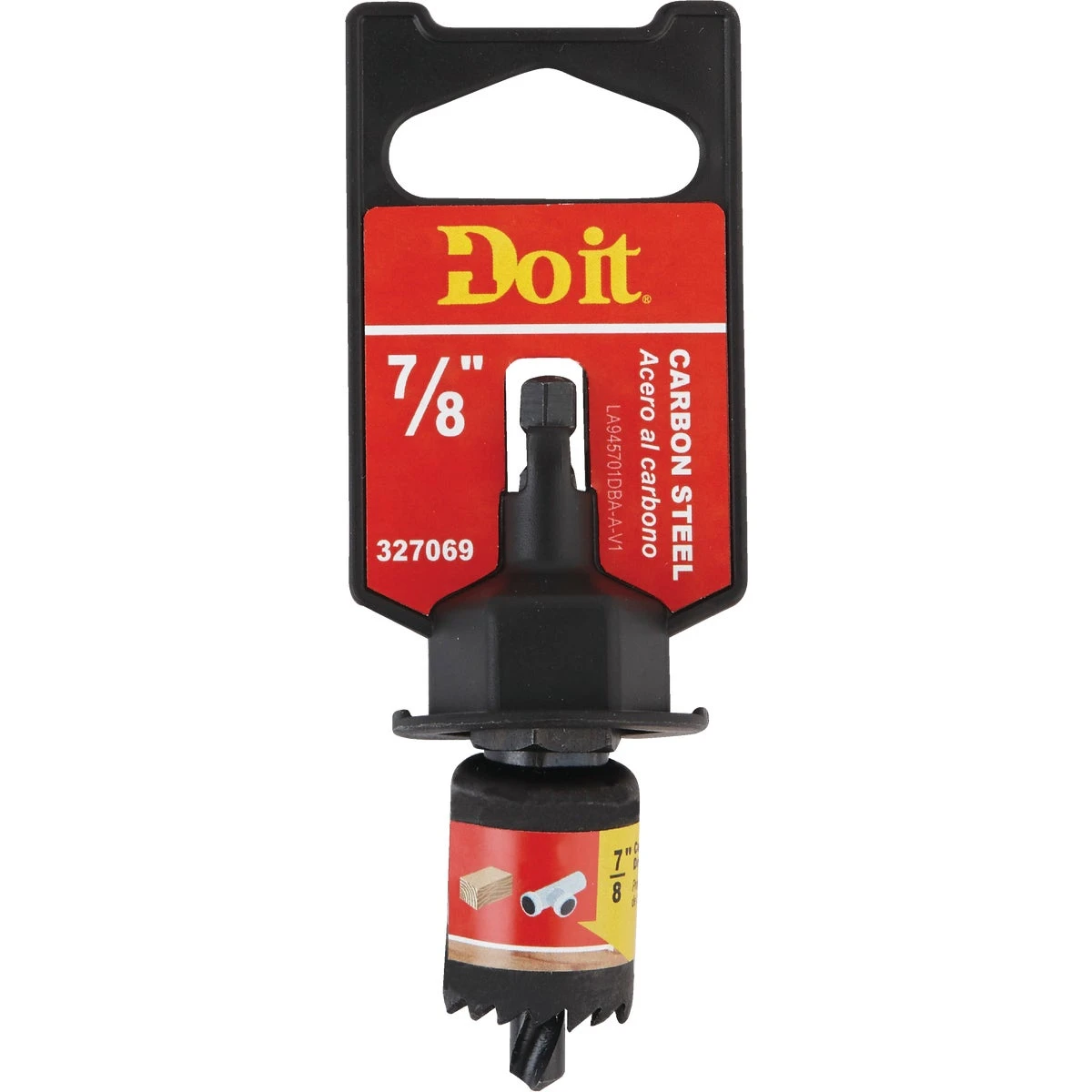 7/8 Inch Carbon Steel Hole Saw With Mandrel For Wood And Plastic Cutting