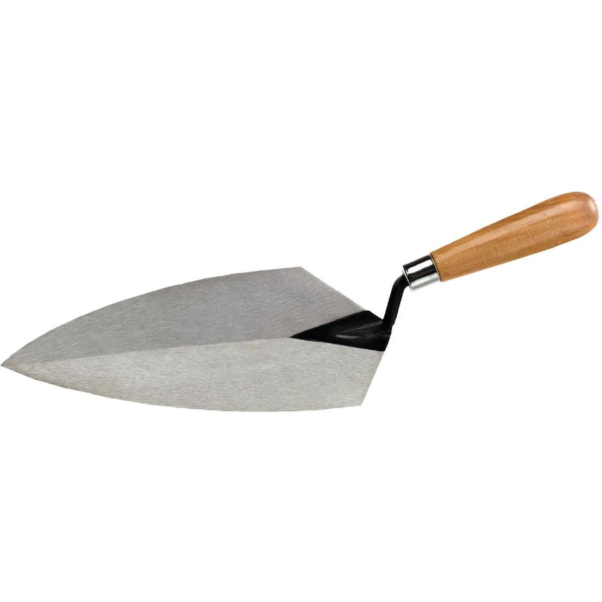 Philadelphia 10 Inch Steel Brick Trowel - High-grade Forged Steel With Wood Handle