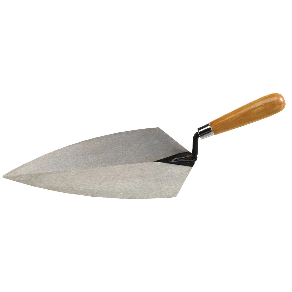 Philadelphia 11 Inch Steel Brick Trowel - High-grade Forged Steel With Wood Handle