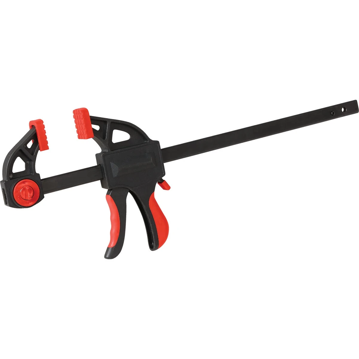 Pistol Grip 12 Inch One-hand Bar Clamp And Spreader With Heavy-duty Steel Bar