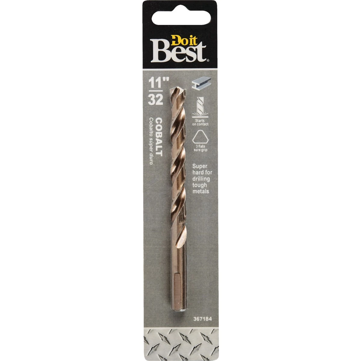 11/32 Inch Cobalt Drill Bit - Industrial Quality For Hard Materials