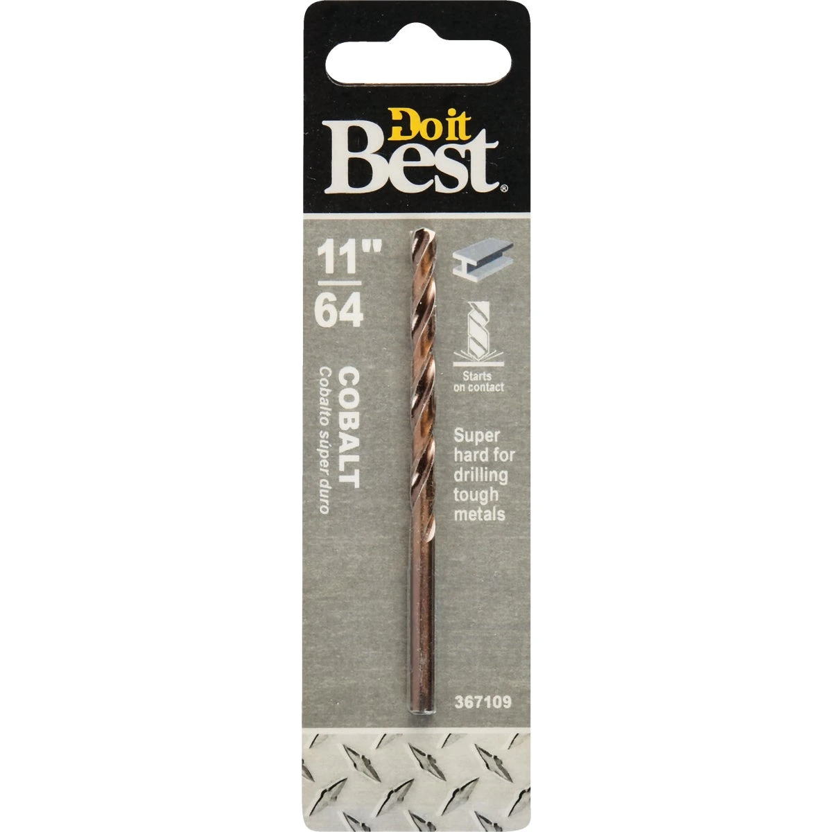 11/64 Inch Cobalt Drill Bit - Industrial Quality For Hard Materials
