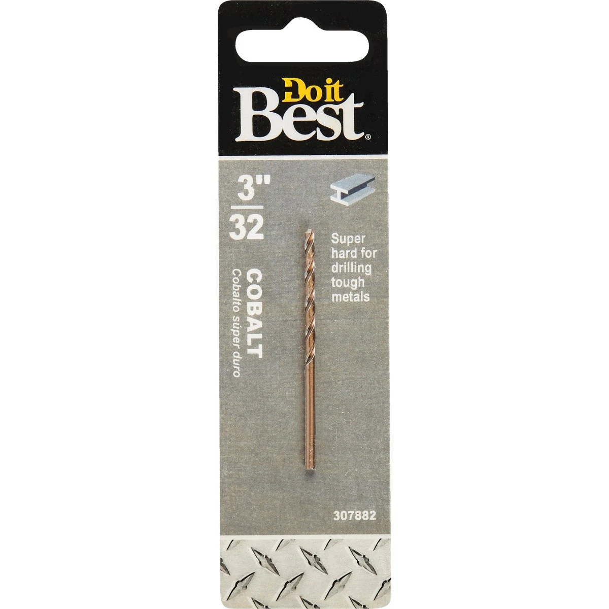 3/32 Inch Cobalt Drill Bit - Industrial Quality For Hard Materials