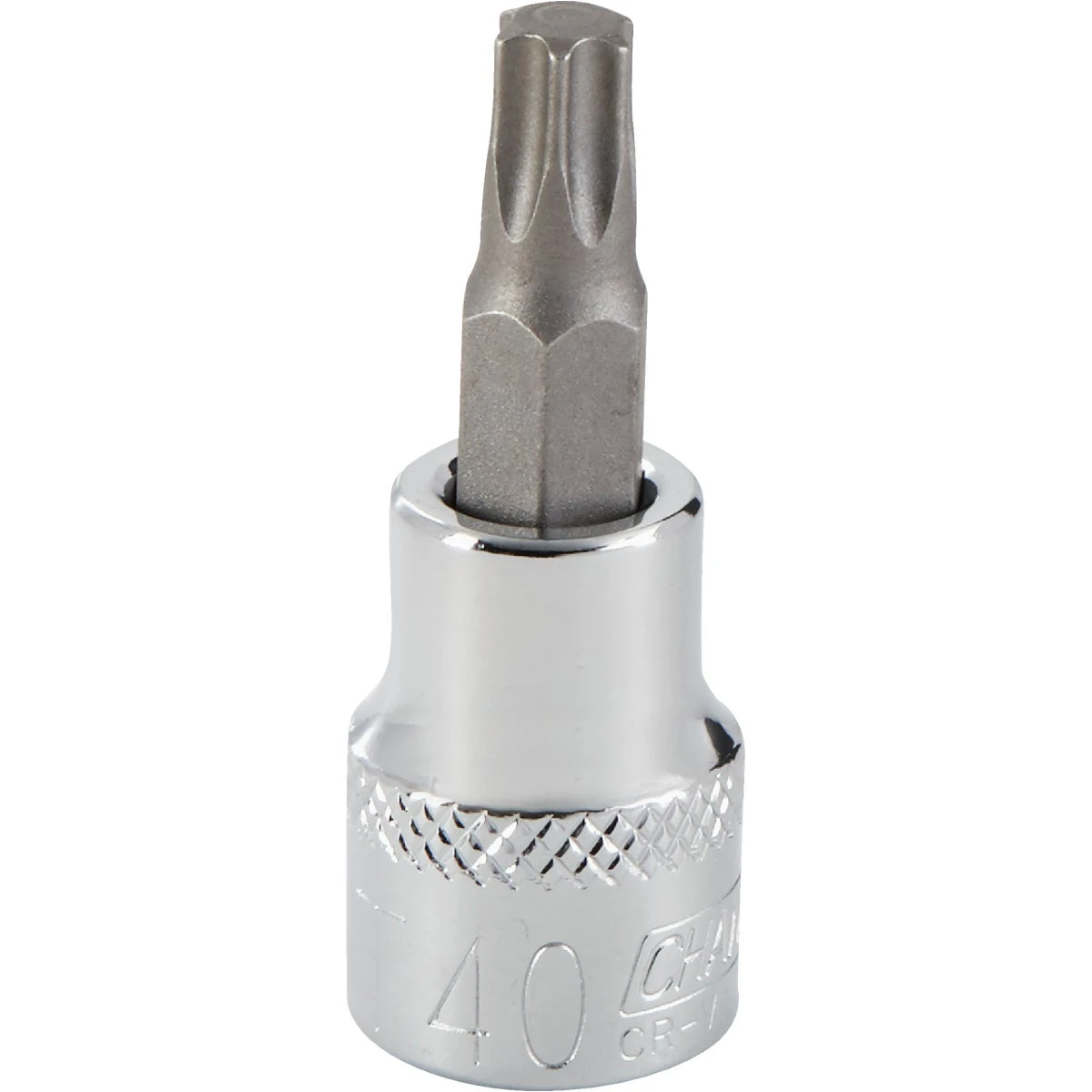 3/8 Inch Drive T40 6-point Torx Bit Socket - Chrome Vanadium Steel
