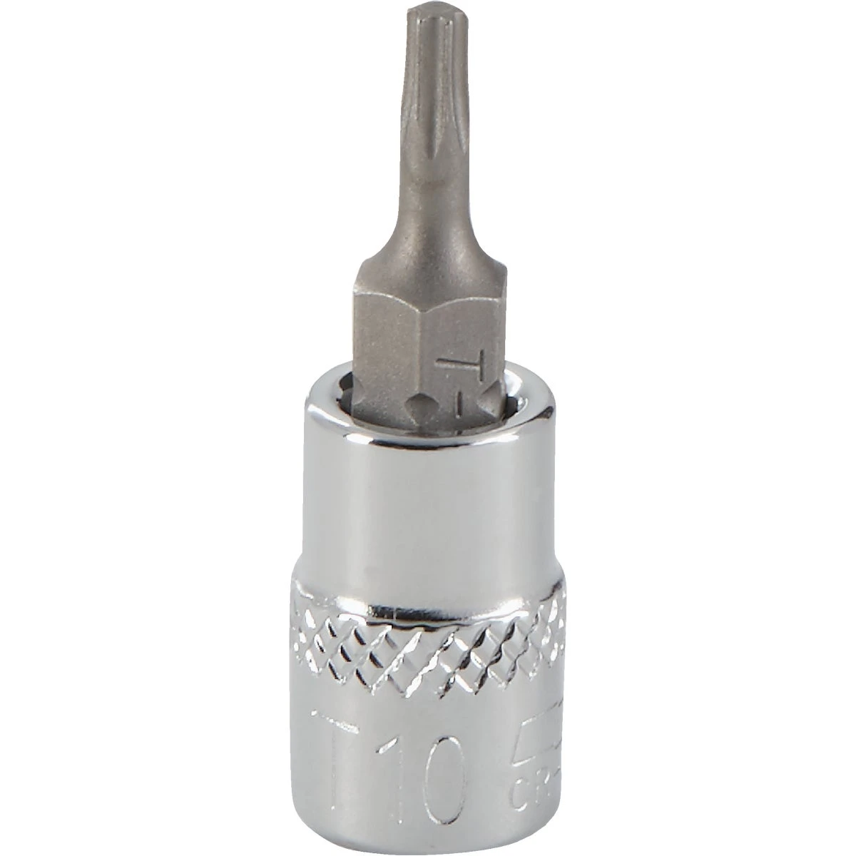 1/4 Inch Drive T10 6-point Torx Bit Socket - Chrome Vanadium Steel