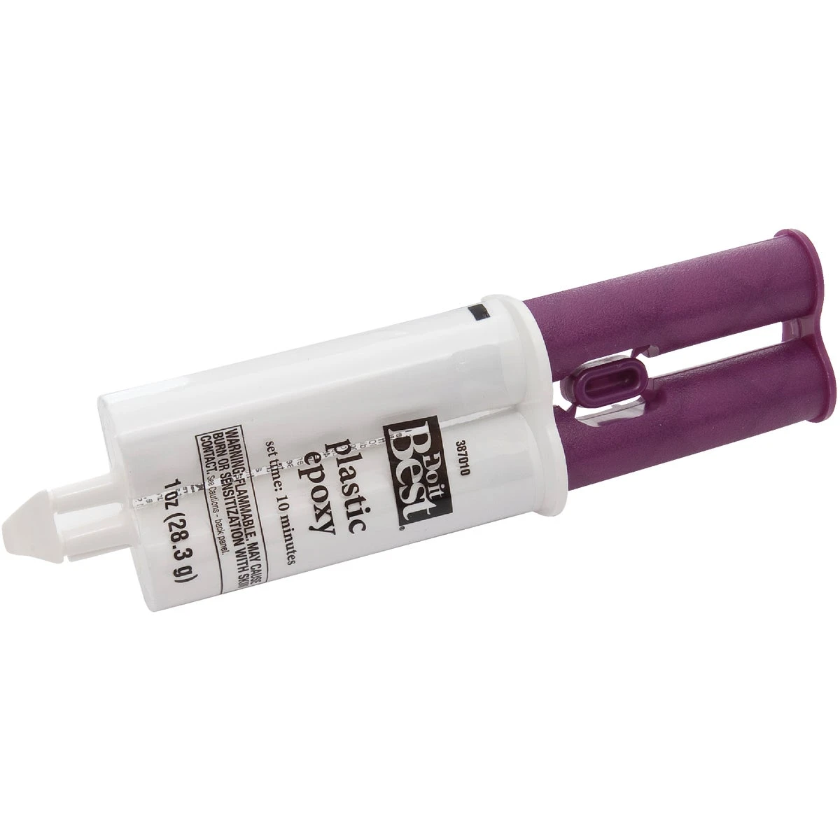 1 Oz. Plastic Epoxy Syringe - Industrial Strength Adhesive