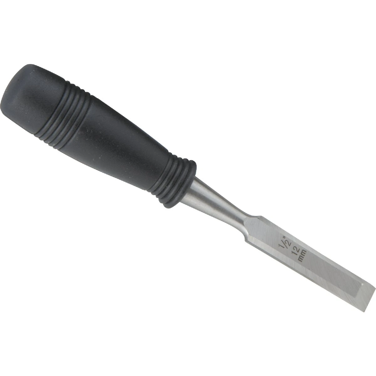 1/2 Inch Wood Chisel With Heavy Duty Steel Cutting Edge And Blade Caps