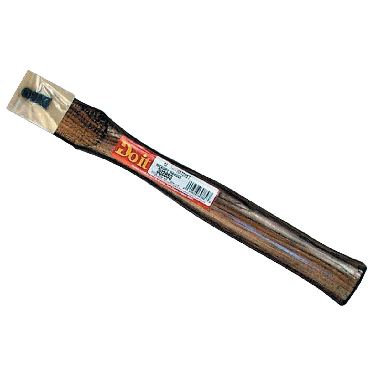 14 Inch Straight Hickory Hatchet Handle With Wood And Steel Wedges