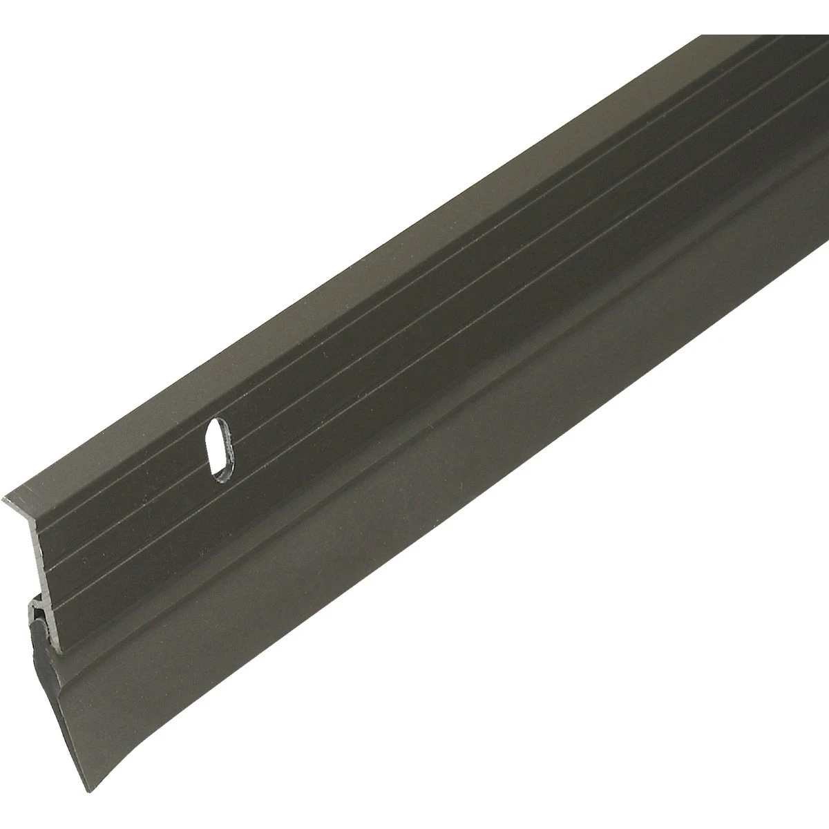 1-5/8" X 36" Bronze Aluminum & Vinyl Door Sweep - Durable & Adjustable