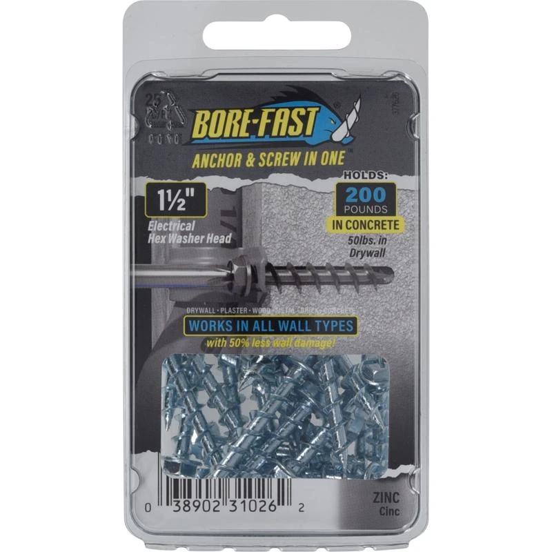 Hillman 1/2 in. D X 1-1/2 in. L Zinc Plated Steel Hex Bolt 50 pk Hillman 1/2 in. D X 1-1/2 in. L Zinc Plated Steel Hex Bolt 50 pk