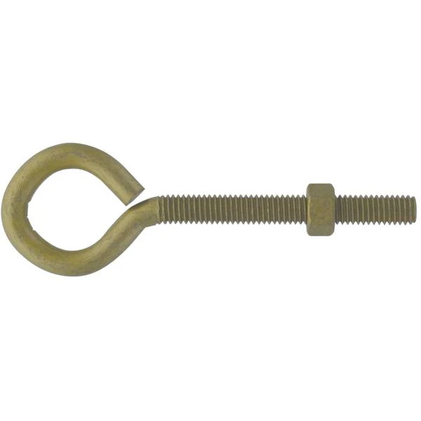 Gold 3/8-16 X 5 Inch Forged Eyebolt For Heavy-duty Applications