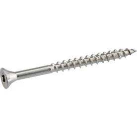 #10 X 3-inch Stainless Steel Deck Screws - 5 Pounds