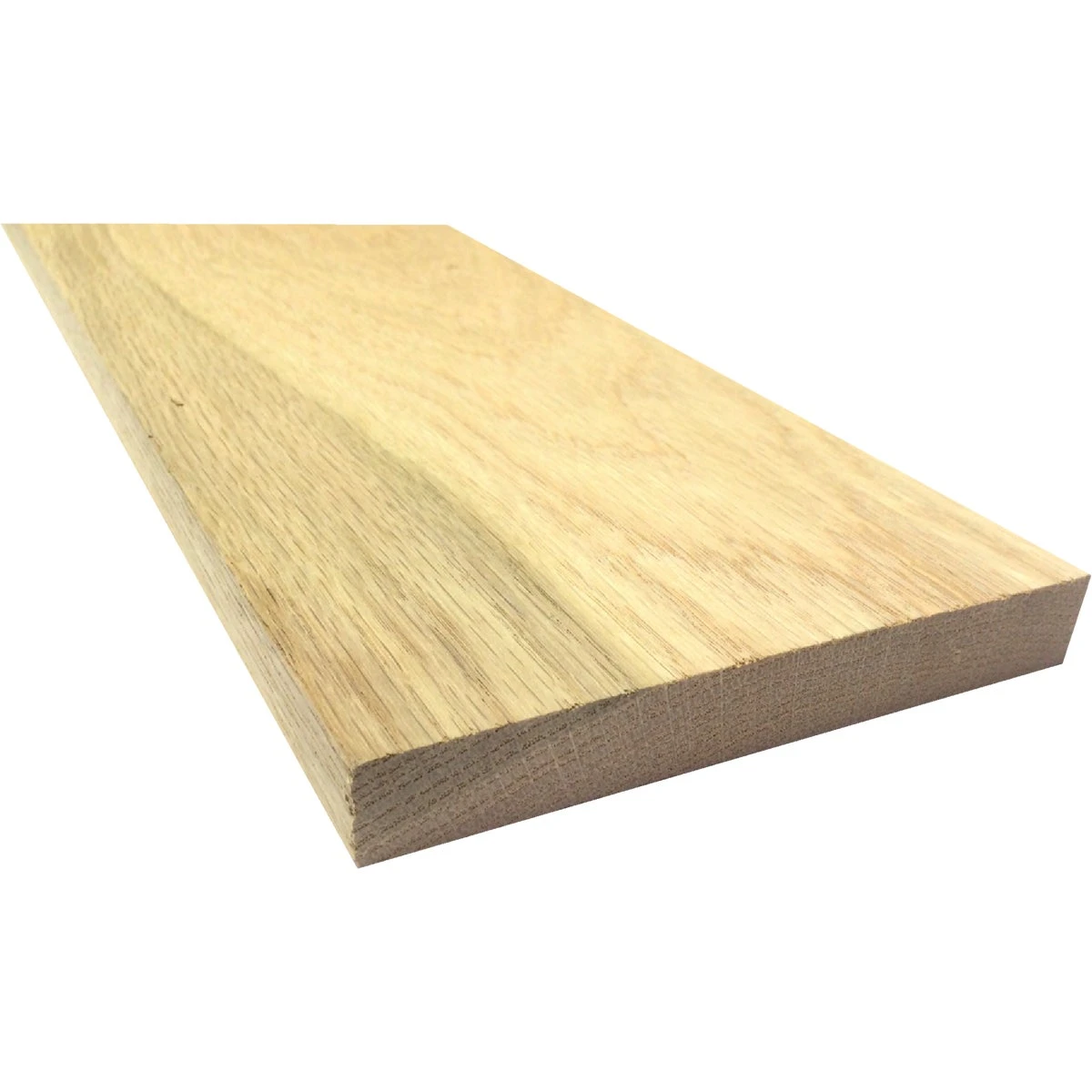 1 In. X 6 In. X 8 Ft. Red Oak Board - Select S4s Sanded Wood