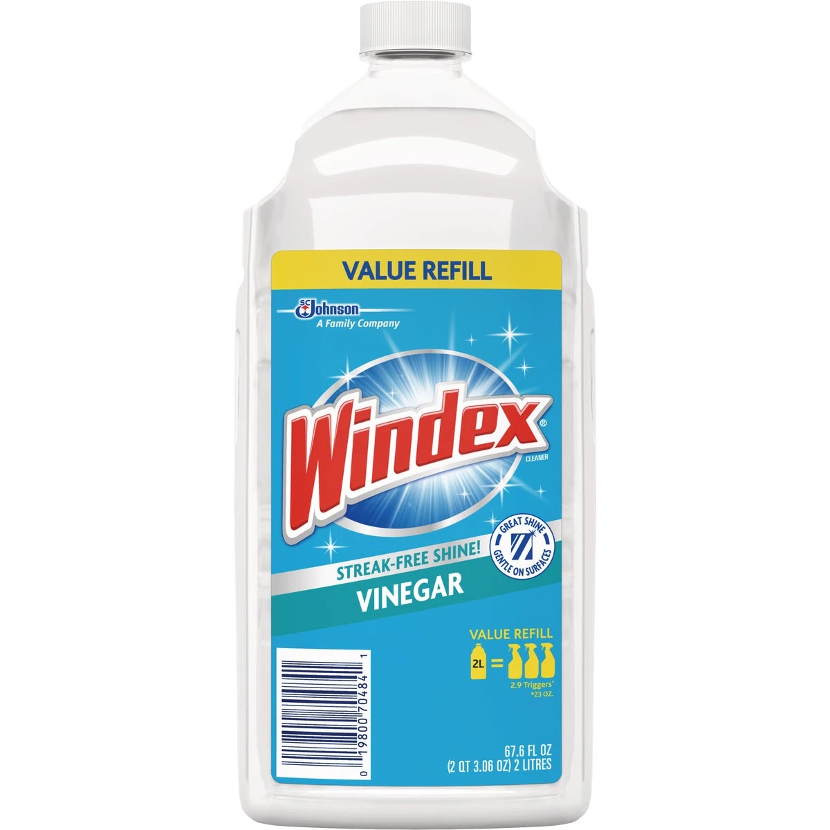 67.6 Oz. Multisurface Cleaner With Vinegar - Streak-free Shine