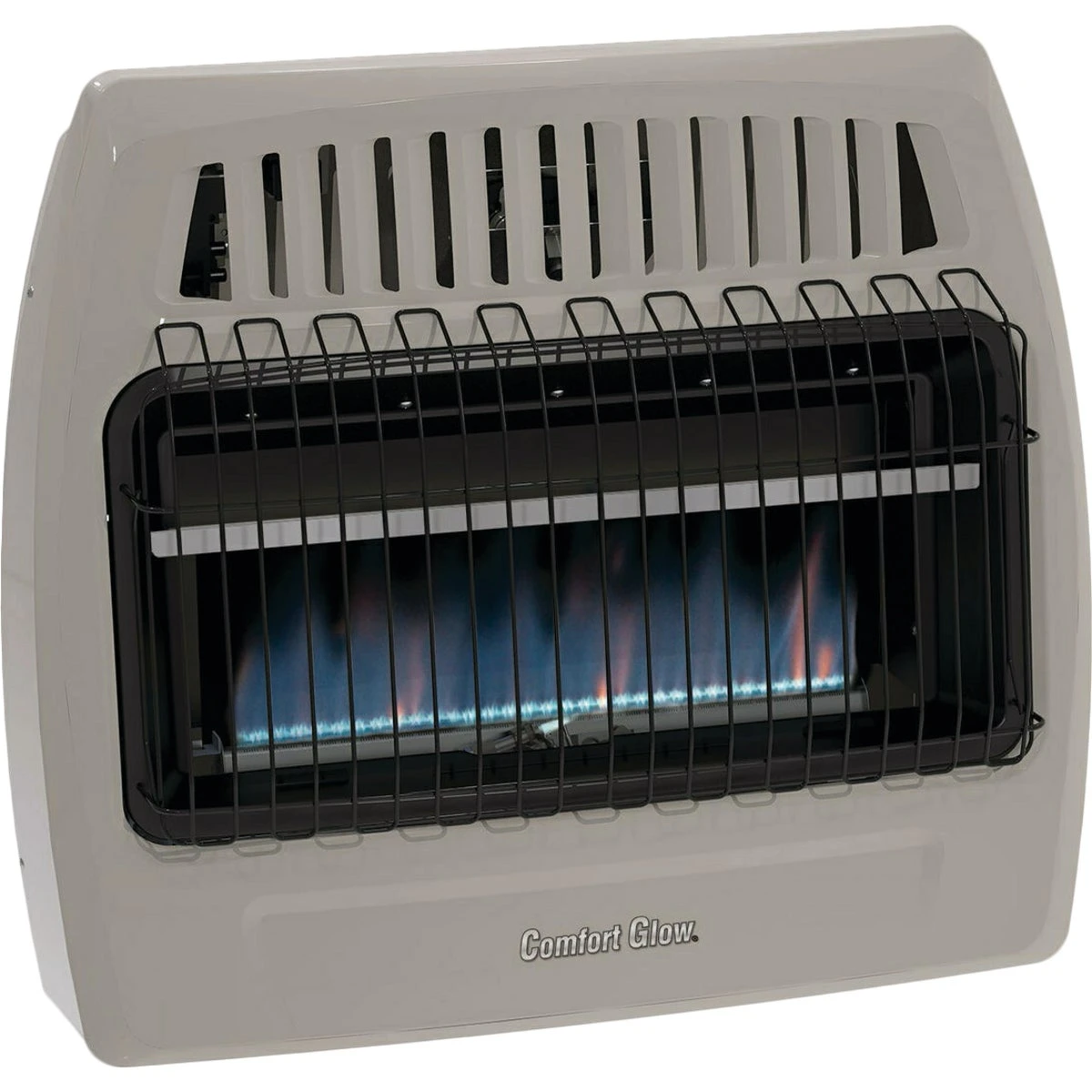 30,000 Btu Natural Gas Or Propane Vent Free Blue Flame Gas Wall Heater