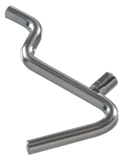 .148" X 7/8" Angled Hook, Zinc Plated Hillman Hooks And Eyes Model 853040