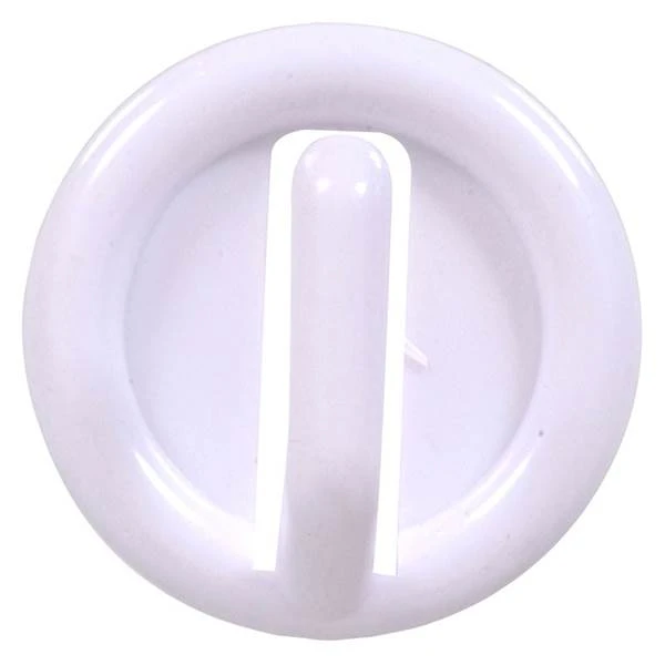 White Plastic Hook - Versatile Hanging Solution For Home And Garden