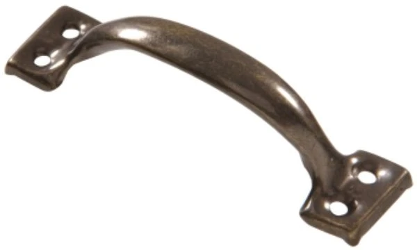 4 Inch Sash Lift Bar In Antique Brass Finish - Model 852265