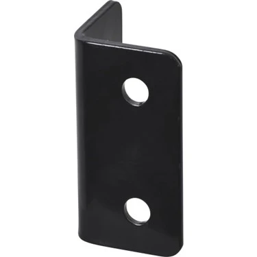Black 1.6" X 3" X 1/8" Forged Heavy Duty Corner Brace Wide