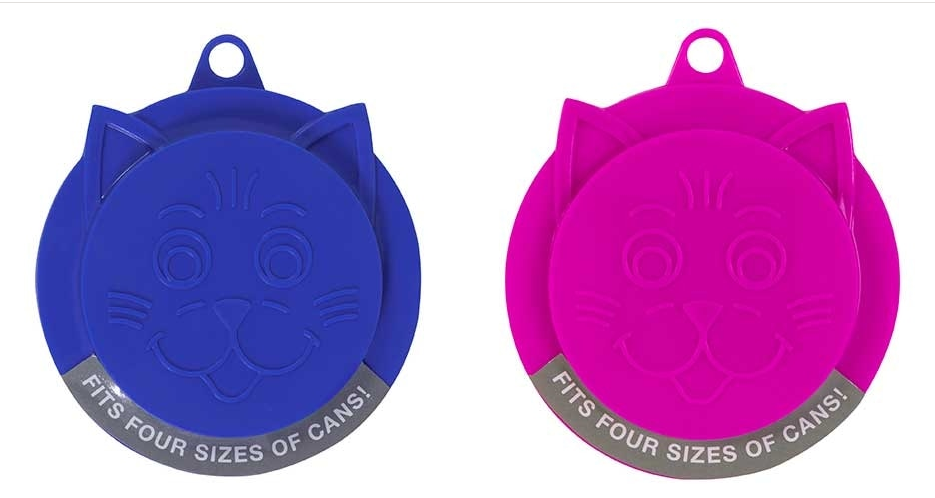 Kitty-kaps & Pup Top Canned Food Lid - Assorted Colors, Fits Multiple Can Sizes