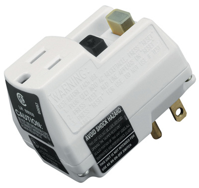 Gfci Surge Protector Plug With 6 Feet Cord - Model 14650006-6