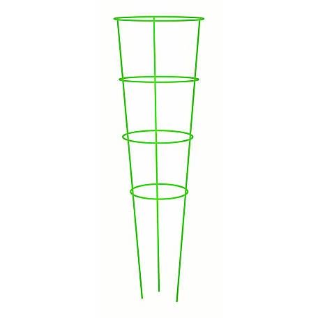 718673 Heavy-duty Green Tomato Cage 54 Inch Steel Support Structure