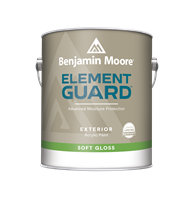 1 Gallon Soft Gloss White Element Guard Exterior Paint