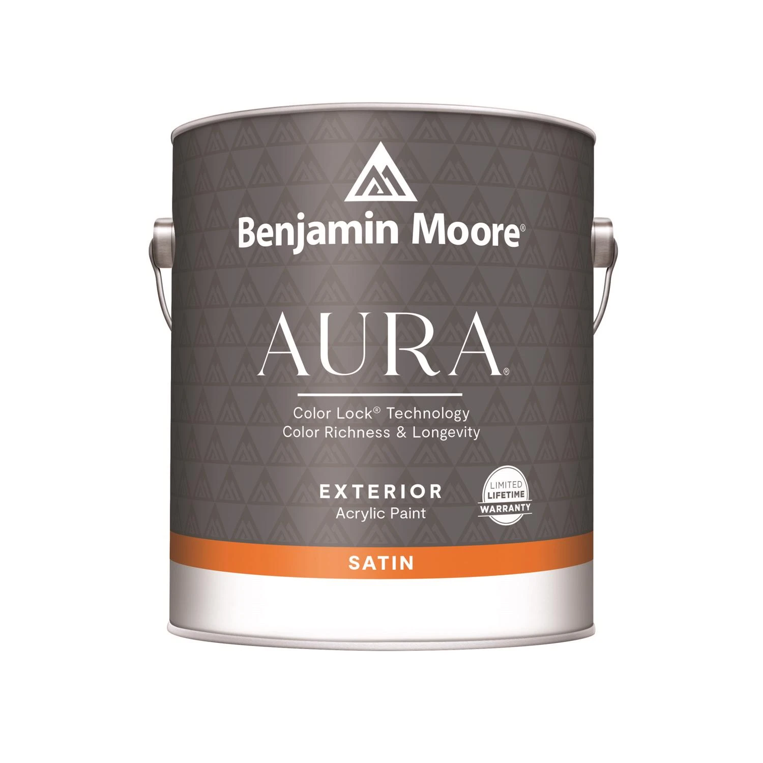 Aura Exterior Satin White Paint 1 Gallon - Premium Quality Coating