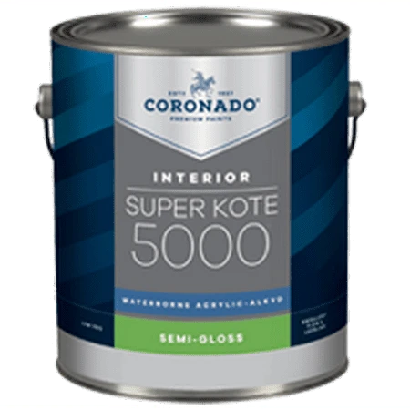 Coronado Super Kote 5000 Sg Acrylic Latex Paint 204 - Durable Finish