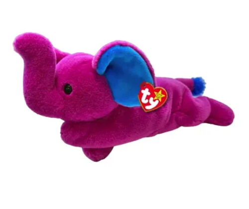 Beanie Baby Peanut Ii Elephant 30th Anniversary Edition 2023 Plush Toy
