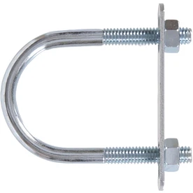 5-count 1/4-inch X 3/4-inch Zinc-plated U-bolt Set