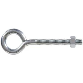 The Hillman Group 10-count 5/16-inch-18 X 4-inch Zinc-plated Eye Bolts With Nuts