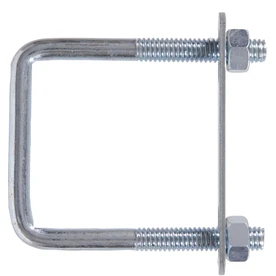 5-count 5/16-inch X 2-inch Zinc-plated U-bolt Set