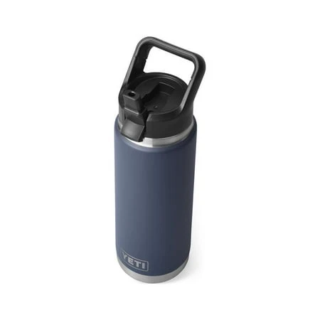 RAMBLER 26 OZ STRAW BOTTLE NAVY