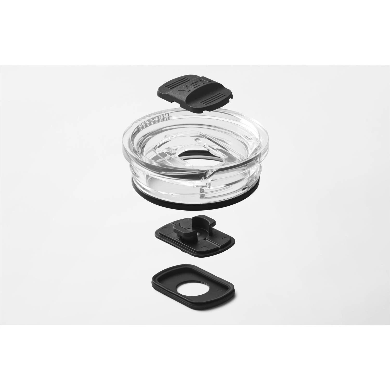 Rambler Stronghold 20 Oz Clear Bpa Free Tumbler Lid With Dual-slider Magnet Technology