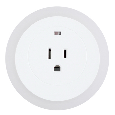 Led Auto Night Light With Grounded Outlet, Soft White Light, Model 89693