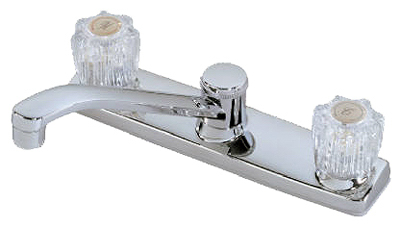Homepointe Hp Chr 2-hand Kitchen Faucet Kit With Modern Design