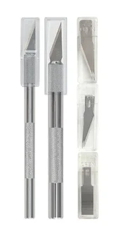 17-piece Hobby Knife Set With Blades And Handles